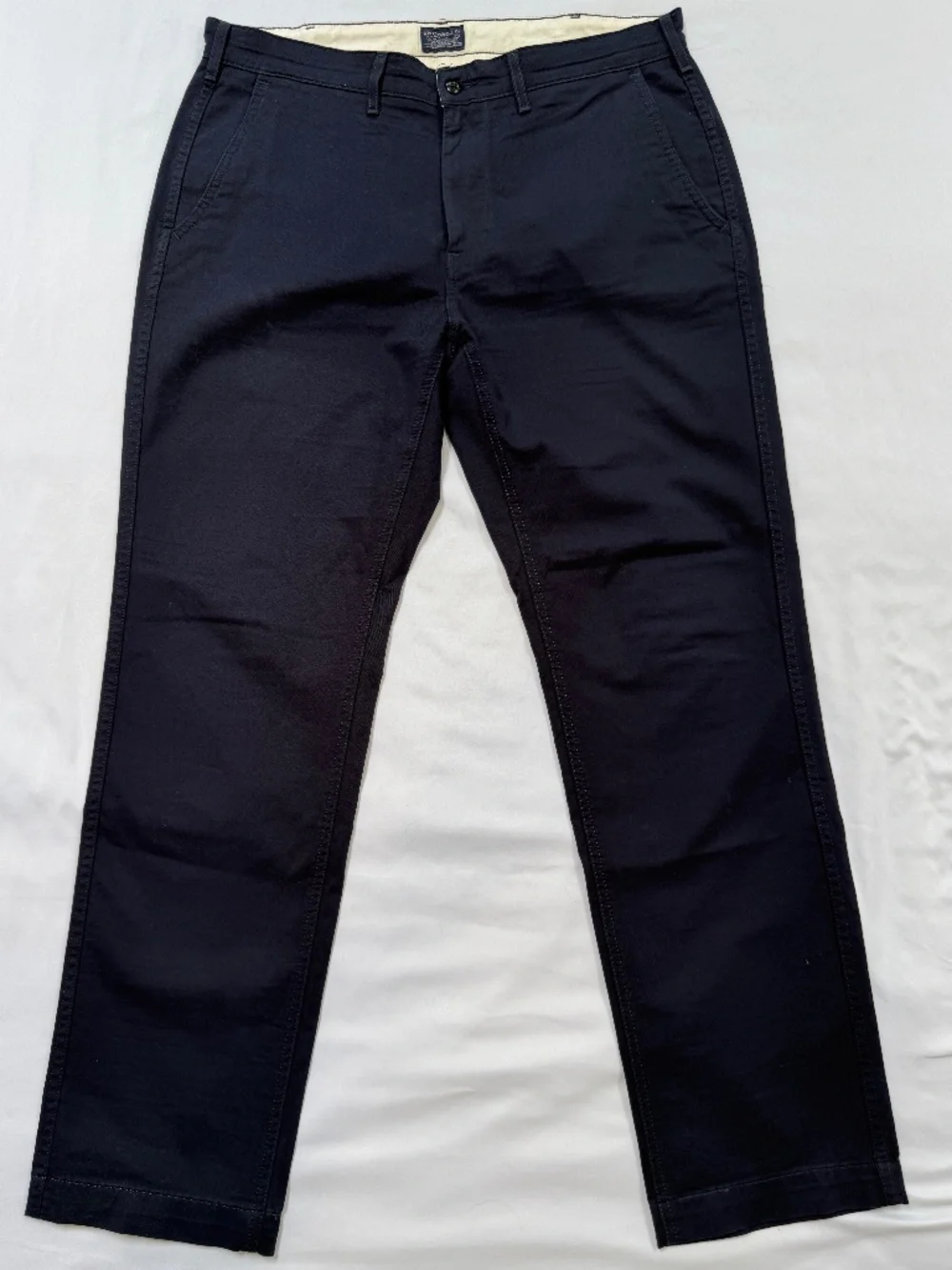 Levi's XX Chino Standard Taper Stretch Mens 34x31 Navy Blue Twill Pants
